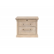 Traditional Wood Lateral File Office Storage Drawer Fully Assembled Brown