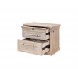Traditional Wood Lateral File Office Storage Drawer Fully Assembled Brown