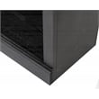 Traditional Wood Open Bookcase Office Storage Fully Assembled Black