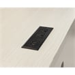 Contemporary Laminate Wood Office Desk Writing White