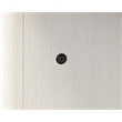 Contemporary Laminate Wood Office Desk & Hutch White