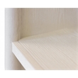 Modern Wood Open Bookcase Office Shelving Storage Cabinet Fully Assembled White