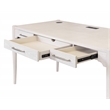 Modern Wood Office Writing Desk Storage Table White