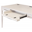 Modern Wood Office Writing Desk Storage Table White
