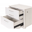 Modern Wood Lateral File Office Storage File Fully Assembled White