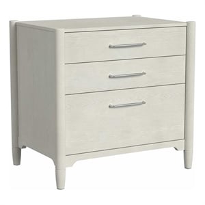 Modern Wood Lateral File Office Storage File Fully Assembled White