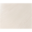 Modern Wood Double Pedestal Executive Desk Fully Assembled White