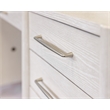 Modern Wood Double Pedestal Executive Desk Fully Assembled White