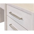 Executive Wood Double Pedestal L Desk Corner Table Office Storage White