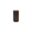 Modern Wood Living Room Entertainment Tulane Round Pedestal - Brown