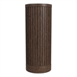 Modern Wood Living Room Entertainment Tulane Round Pedestal - Brown
