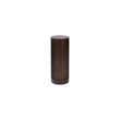 Modern Wood Living Room Entertainment Tulane Round Pedestal - Brown