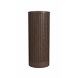 Modern Wood Living Room Entertainment Tulane Round Pedestal - Brown
