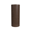 Modern Wood Living Room Entertainment Tulane Round Pedestal - Brown