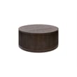 Modern Wood Living Room Entertainment Tulane Round Cocktail Table - Brown
