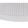 Modern Wood Living Room Entertainment Tulane Round Cocktail Table - White