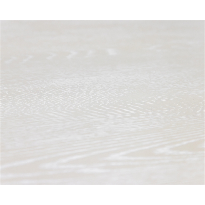 Modern Wood Living Room Entertainment Tulane Round Cocktail Table - White