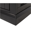 Modern Wood Lateral File Office Lateral File Storage File Fully Assembled Black