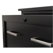 Modern Wood Lateral File Office Lateral File Storage File Fully Assembled Black