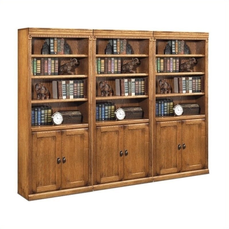 Kathy Ireland Home by Martin Huntington Oxford Wall Bookcase   HO3072D W PKG