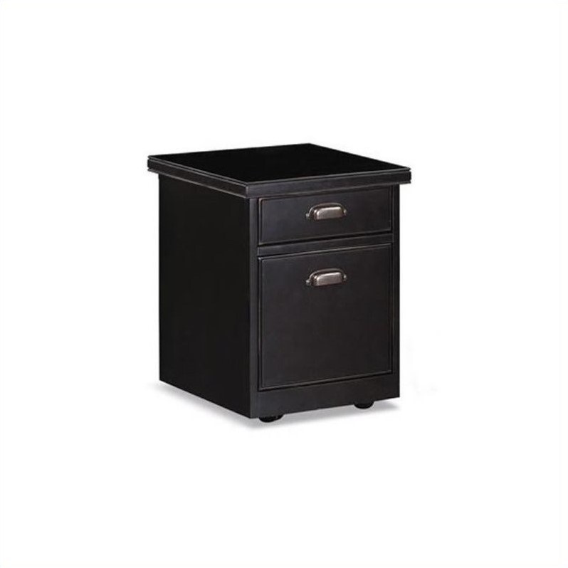 Martin Furniture Tribeca Loft 2 Drawer, Black Wooden File Cabinets 2 Drawer