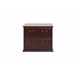 Huntington Two Wood Drawer Lateral File Cabinet Office Storage File Cherry