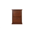 Huntington Two Wood Drawer File Cabinet Office Storage File Drawer Brown