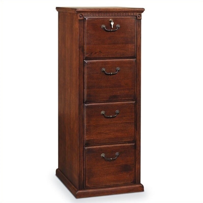 Cabinet Drawer: Wood File Cabinets 4 Drawer