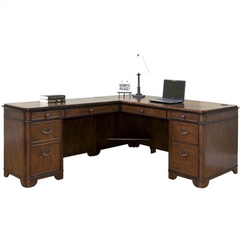 Martin Executive Desk with Left Computer Return