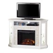 SEI Furniture Redden Corner Electric Fireplace TV Stand