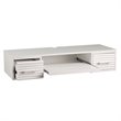 SEI Furniture Simon Wall Mount Desk in White