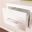 SEI Furniture Simon Wall Mount Desk in White