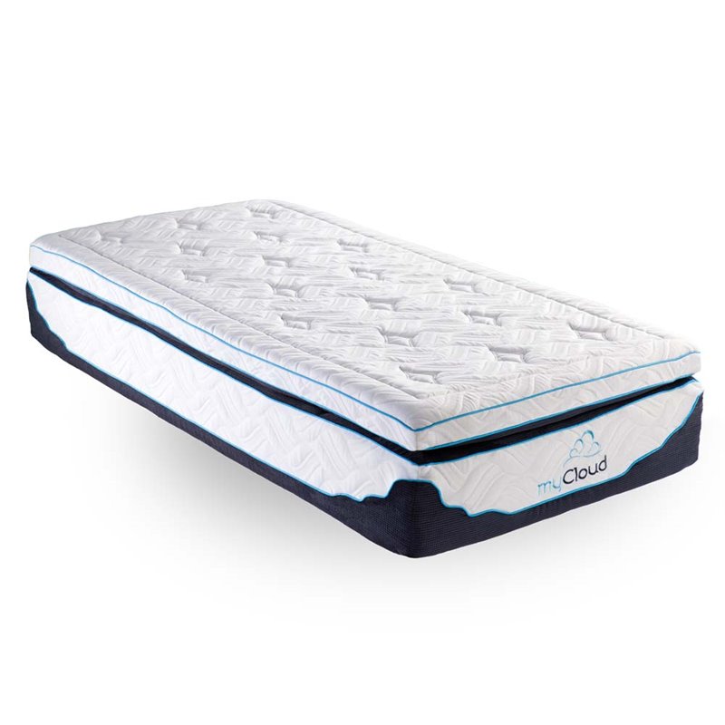 Southern Enterprises myCloud Nimbus 14" Gel Memory Foam Twin Mattress