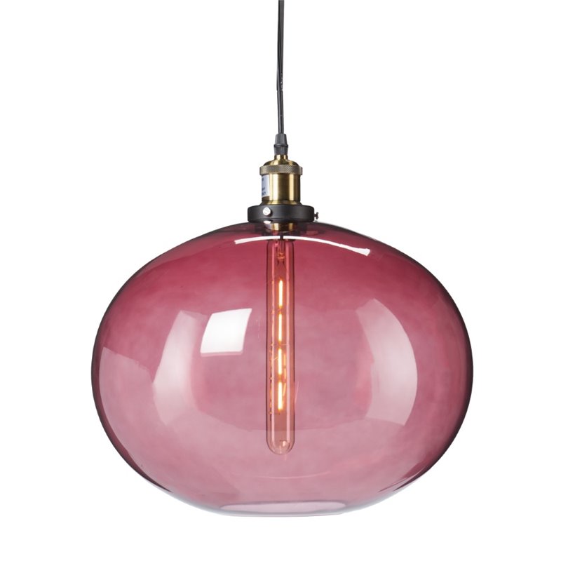 Colored Glass Pendant Lights 