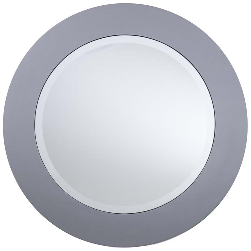 SEI Furniture Lindsay Glam Round Mirrored Coffee Table