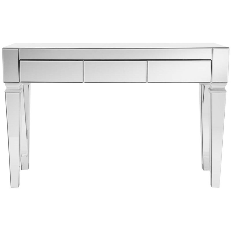 darien mirrored desk