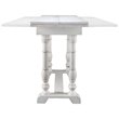 SEI Furniture Edenderry Farmhouse Folding Console Dining Table