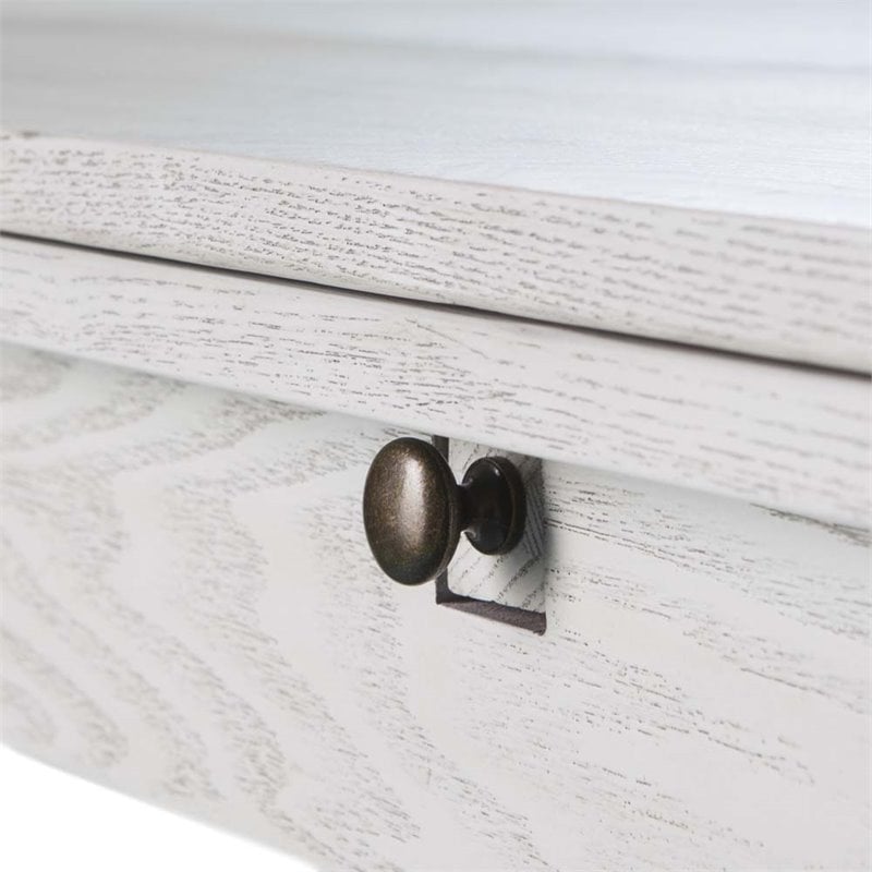 SEI Furniture Edenderry Farmhouse Folding Console Dining Table