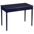 SEI Furniture Janice Farmhouse 2 Drawer Writing Desk in Navy