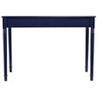 SEI Furniture Janice Farmhouse 2 Drawer Writing Desk in Navy