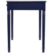 SEI Furniture Janice Farmhouse 2 Drawer Writing Desk in Navy