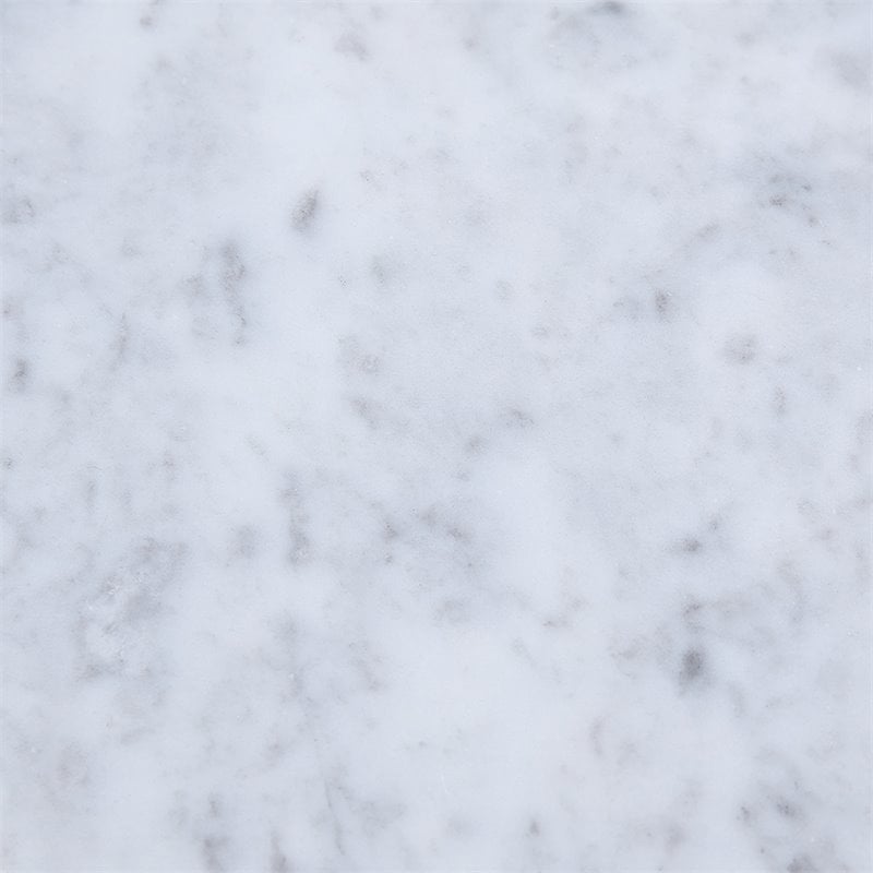 SEI Furniture Yatesling 2 Drawer Marble Top Bathroom Vanity in Black