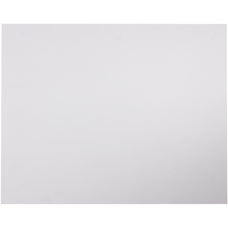SEI Furniture Oren 3 Drawer Nightstand in White and Chrome