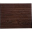 SEI Furniture Oren 3 Drawer Nightstand in Walnut
