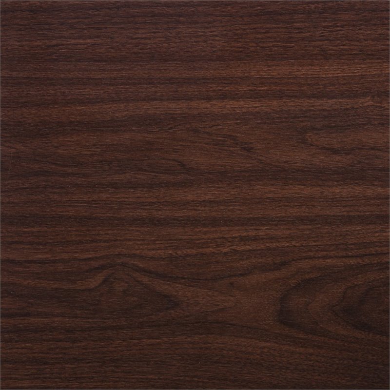 SEI Furniture Oren 3 Drawer Nightstand in Walnut