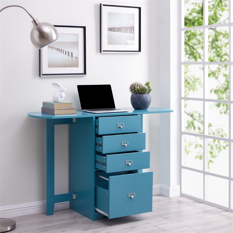 file cabinet folding desk