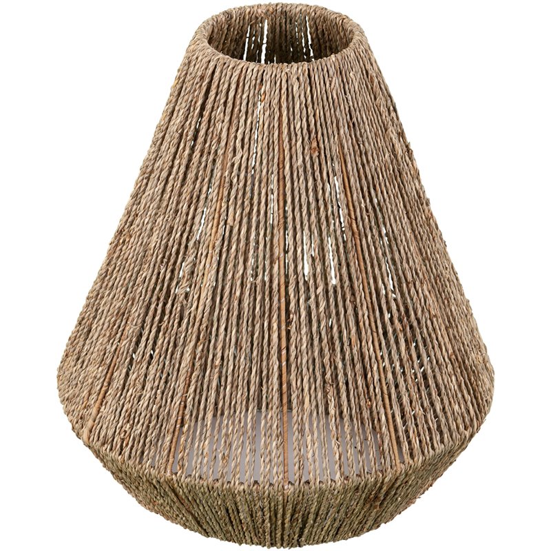 SEI Furniture Lennat Woven Seagrass Pendant Lamp Shade in Natural Cymax Business