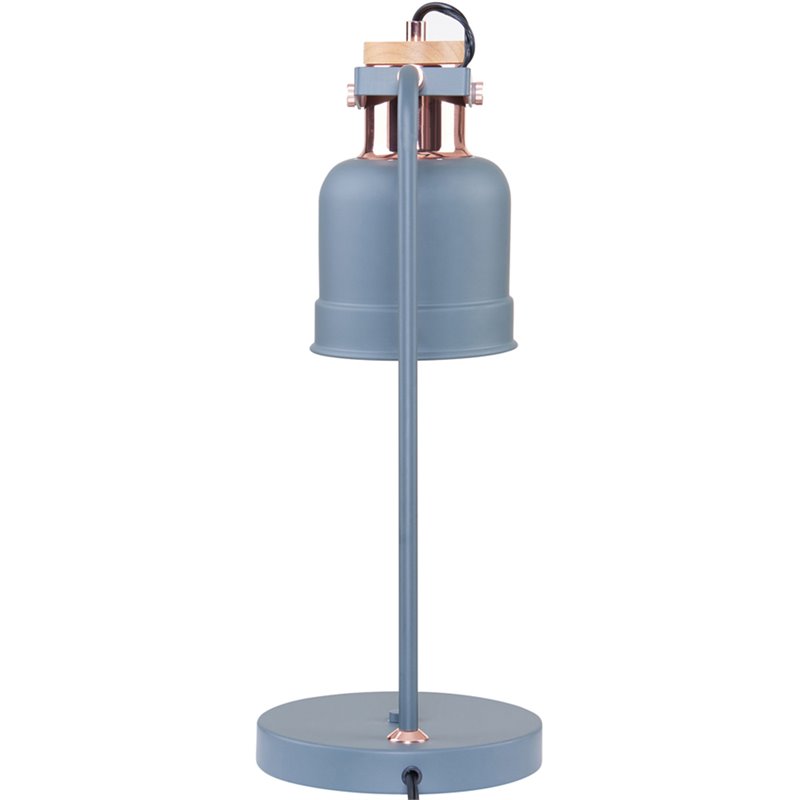 grey and rose gold lamp