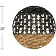 SEI Furniture Mable 3 Piece Round Wall Panel Set in Natural
