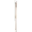SEI Furniture Meridino Folding Glass Top Tray Table in Champagne Copper